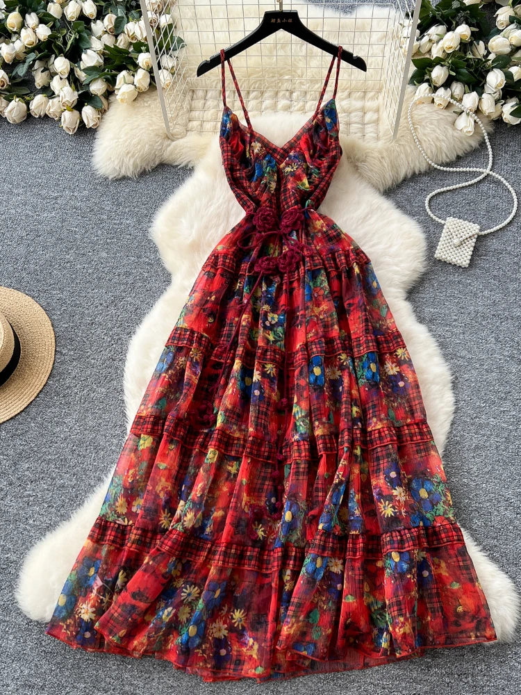 burgundy sheer dress Eureka Fashion 9950