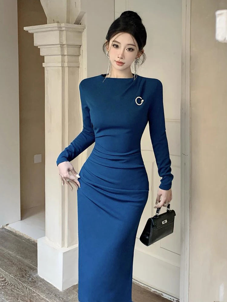 women navy blue dress Amazon.com: Neeno Women's Dresses Ruched Side Zip Back Bodycon Business  Formal Dress Dress for Women(Navy Blue,Large) : Clothing, Shoes & Jewelry