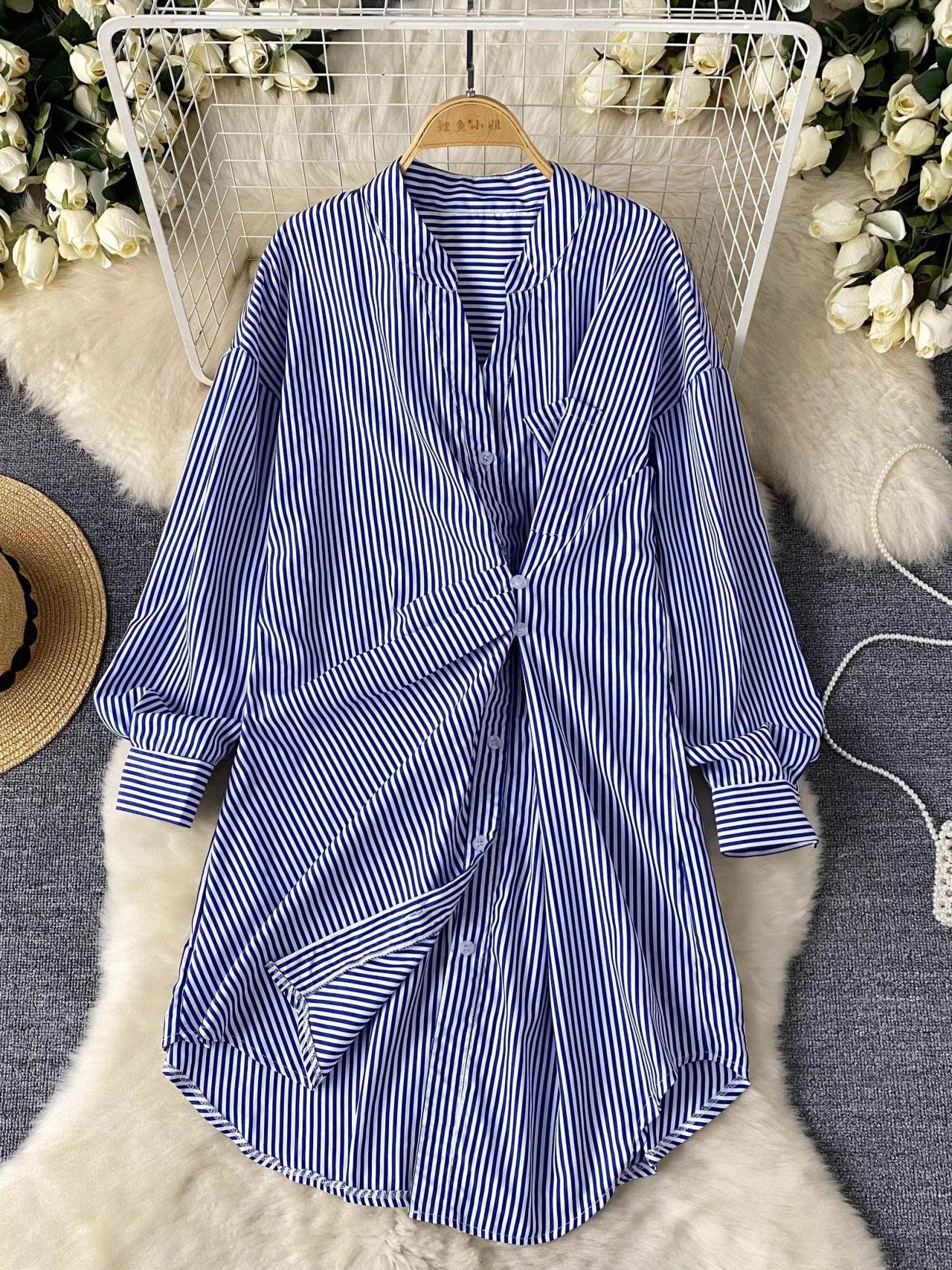 long sleeve front knot dress Floral Print Knot Front Knit Dress Black PINK / XS