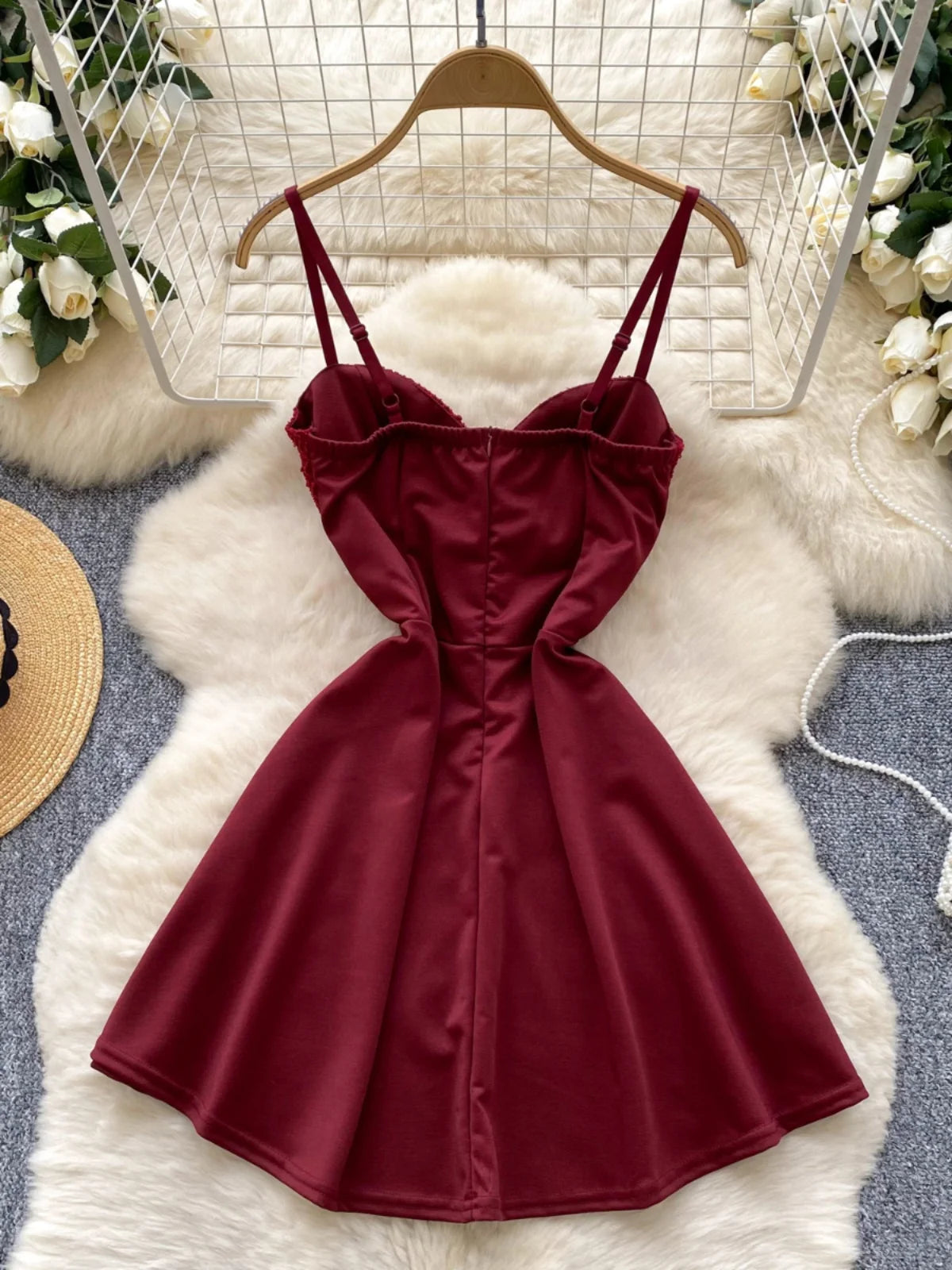 sachin and babi light blue dress ASOS DESIGN square neck maxi dress with fishtail silhouette and built up  shoulder detail in lace in burgundy masa: S Cmimi: 49.99